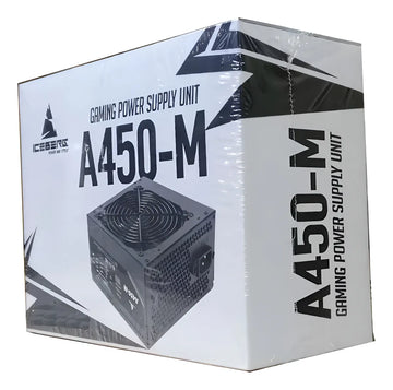 Fuente De Poder Retail Iceberg A450m (4 Sata, 2 Molex) Negro