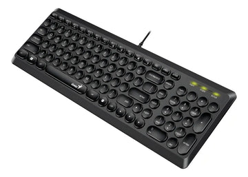 Teclado Genius Slimstar Q200 Ultra Delgado Multimedia Usb