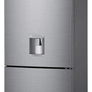 Nevera Lg Bottom Freezer 461lt Tecnología Naturefresh Plata Plateado