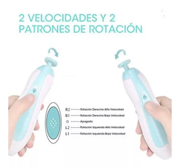 Lima Pulidora+estuche Eléctrica bebe