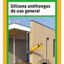 Sikasil E Silicona Antihongos Sello Juntas Vidrio Blanco