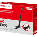 Adaptador Usb Wifi Mercusys Dual Band Ac1300 5.4 Y 2.4 Ma30h