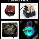 Cooler Marca Amd Wraith Prism Rgb Para Oc Am4 Ryzen 36m Grt