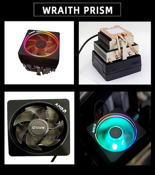 Cooler Marca Amd Wraith Prism Rgb Para Oc Am4 Ryzen 36m Grt