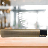 Parlante Speaker B28S portátil con bluetooth dorado