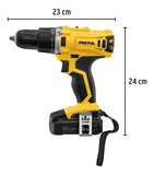 Taladro Inalámbrico 1/2'' 20 V 1500 Rpm Pretul 26118 - Amarillo