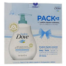 Dove Baby Jabón Líquido 3 Und