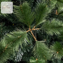 Arbol De Navidad Nevada 2.25m 1349 Puntas Gio Home Pino Navideño Look Natural Base Metalica Artificial Para Decoracion Con Bolas Adornos Extensiones Cintas Bombillos Botas Campanas Luces Estrella Noel
