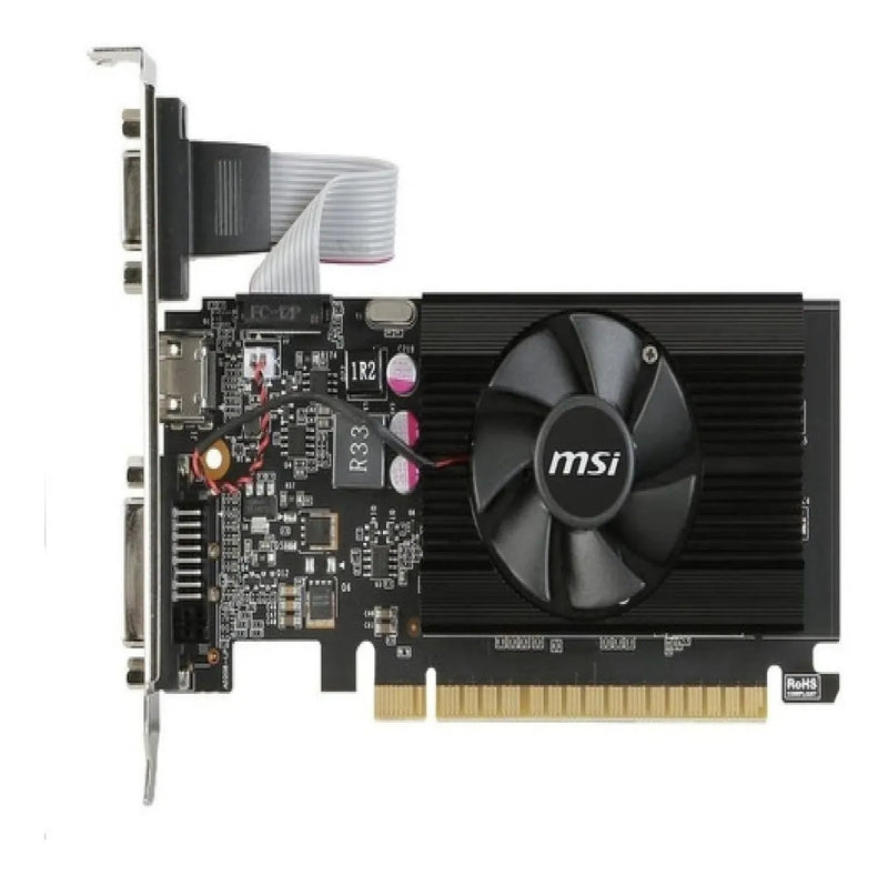 Tarjeta de video Nvidia MSI GeForce 700 Series GT 710 2GB