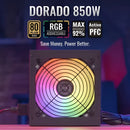 Fuente de poder para PC Aerocool Advanced Technologies Dorado 850W 850W rgb