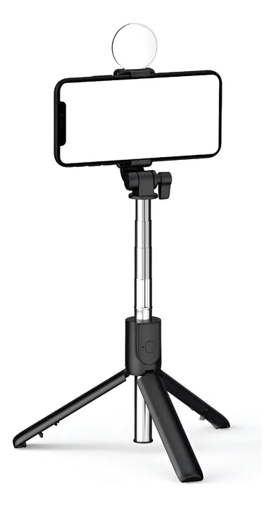 Monopod Palo Selfie Stick Tripode Camara Celular Led Control
