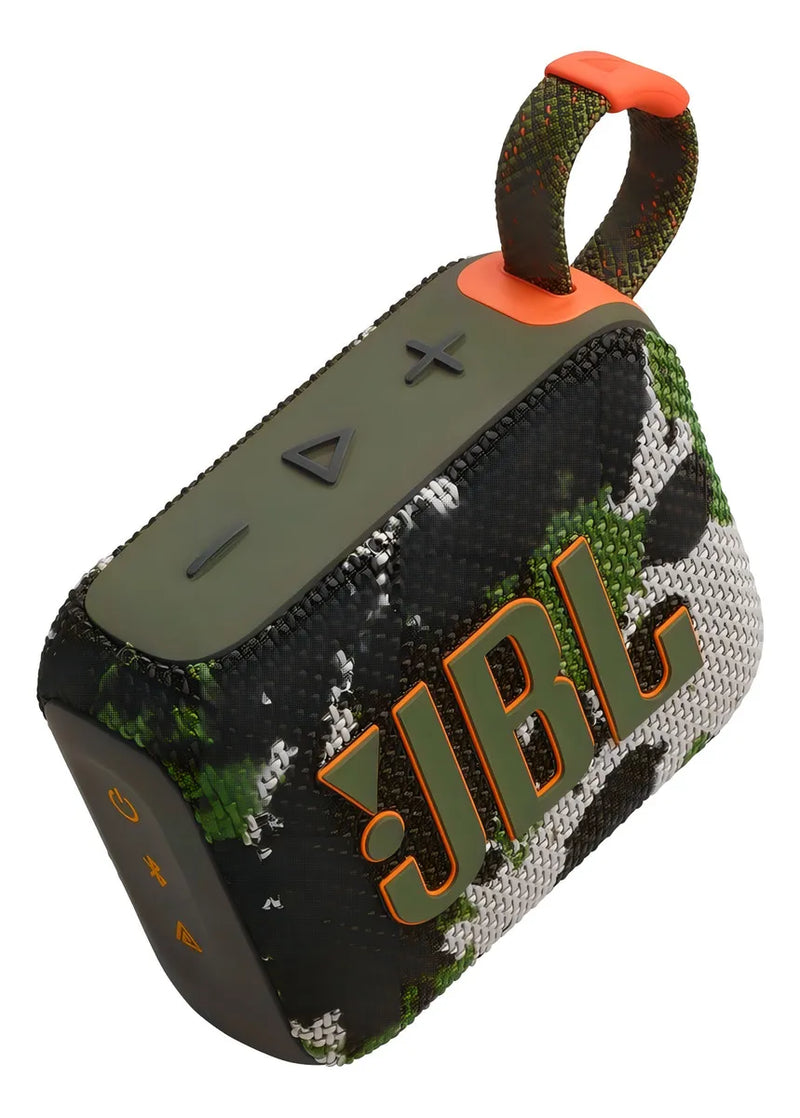 Bocina Portátil Jbl Go 4 Bluetooth, Camuflaje. Color Camuflaje
