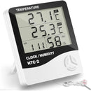 Termohigrometro Digital Higrometro,termometro,reloj Alarma