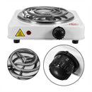 Estufa Electrica De 1 Puesto Fogon Portatil 110v Color Negro