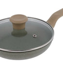 Sartén Imusa Terra De 24cm Verde Con Tapa De Vidrio