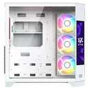 Gabnete Xyz Neutron White 4fans A-rgb 120mm Controlador Dual Blanco