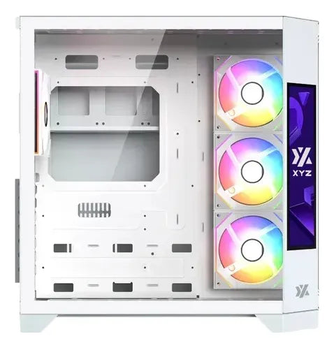 Gabnete Xyz Neutron White 4fans A-rgb 120mm Controlador Dual Blanco
