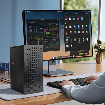 Caja Micro Atx Joyjom Mini Negro Con Usb 3.0