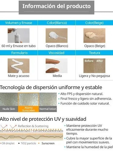 Atomy Pro/sun Sin Blo/blan(60ml
