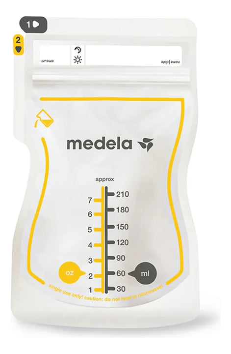 Medela X100 Bolsas Leche Materna Easy Pour 7 Oz
