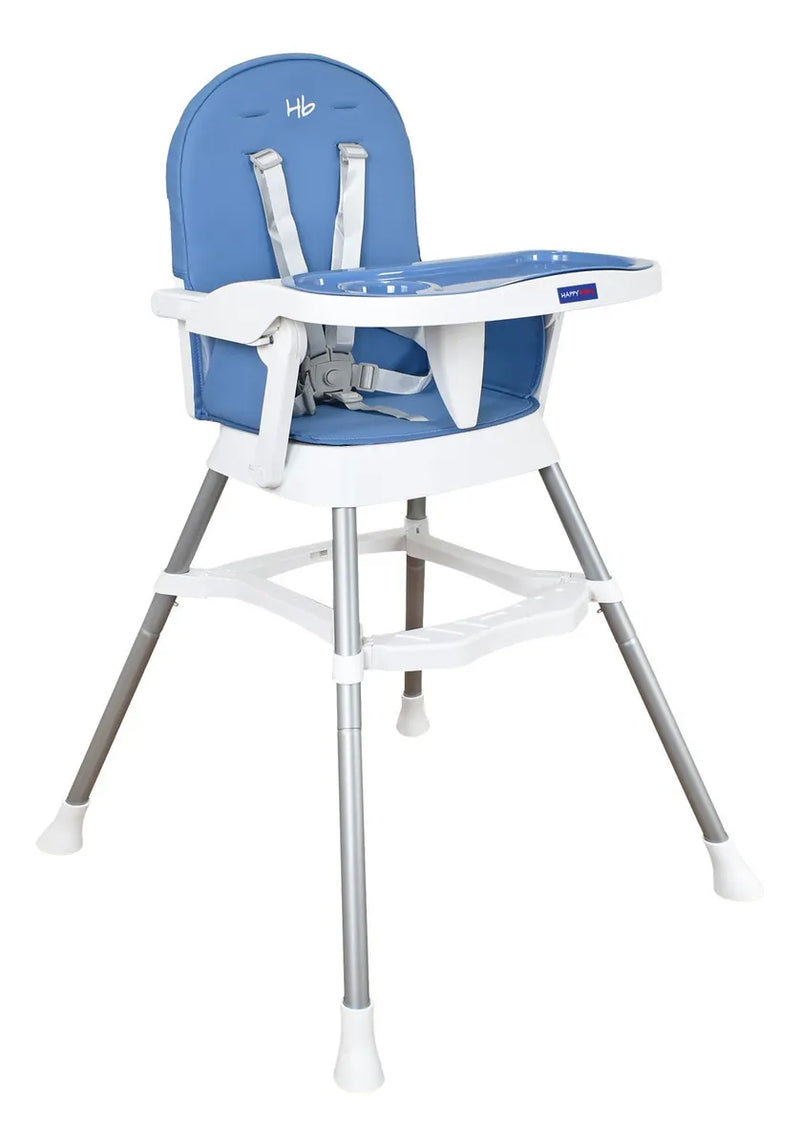 Silla Comedor Bebe 3 En 1 Lyra Happy Baby Color Azul marino Azul
