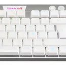 Teclado Gamer Redragon K619w Horus Fs Blanco Cable Red Sp F Idioma Español Latinoamérica Color Del Teclado Blanco