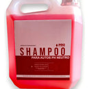 Shampoo Ph Neutro Concentrado Autobrillante Carros Motos 4 litros