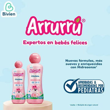 Colonia Bebe Arrurú Original 400+800ml Rosa