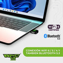 Adaptador Wifi Usb Tarjeta Red Pc 6g 5g Ax 900 Bluetooth 5.3 Doble Banda Dual / Windows 10 Y 11 / Marca Agc Tecnologia / Fact Electronica