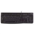 Logitech K120, Teclado Usb, Desempeño Agradable Y Silencioso Teclado Negro Idioma Español España
