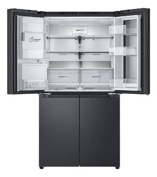 Nevecón Lg Side By Side Instaview Thinq 638 Lt Plata Negro