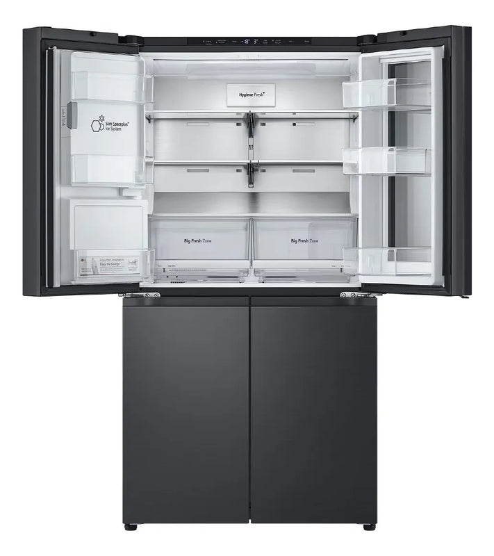 Nevecón Lg Side By Side Instaview Thinq 638 Lt Plata Negro