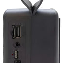 Radio Bluetooth Parlante Linterna Panel Solar Recargable Usb Diseño 1