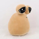 Pou Peluche Mi Mascota Alíen 25cm +moño Regalo Y Perfumadito Marrón