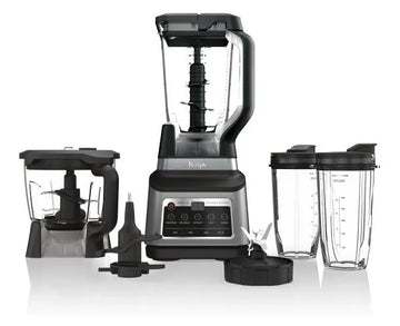 Licuadora Profesional Ninja Con Procesador De 8 Tazas Bn801 Color Negro/Acero inoxidable