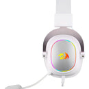 Audífonos Gamer Redragon Zeus X H510w-rgb 7.1 Virtual White Color Blanco Color De La Luz Rgb