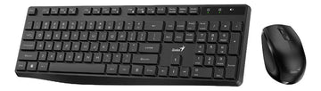 Combo Teclado + Mouse Inalambrico Genius Km-8206s Negro