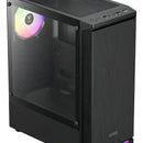 Gamdias Aura GC8 BLACK carcasa de ordenador de sobremesa negra