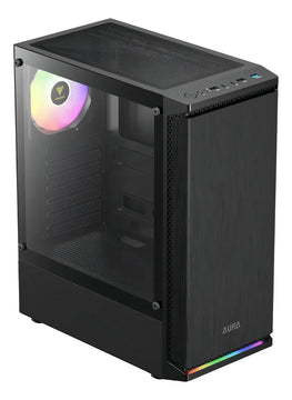 Gamdias Aura GC8 BLACK carcasa de ordenador de sobremesa negra