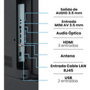 Televisor 50 4k Google Tv Bluetooth Wifi Negro Challenger
