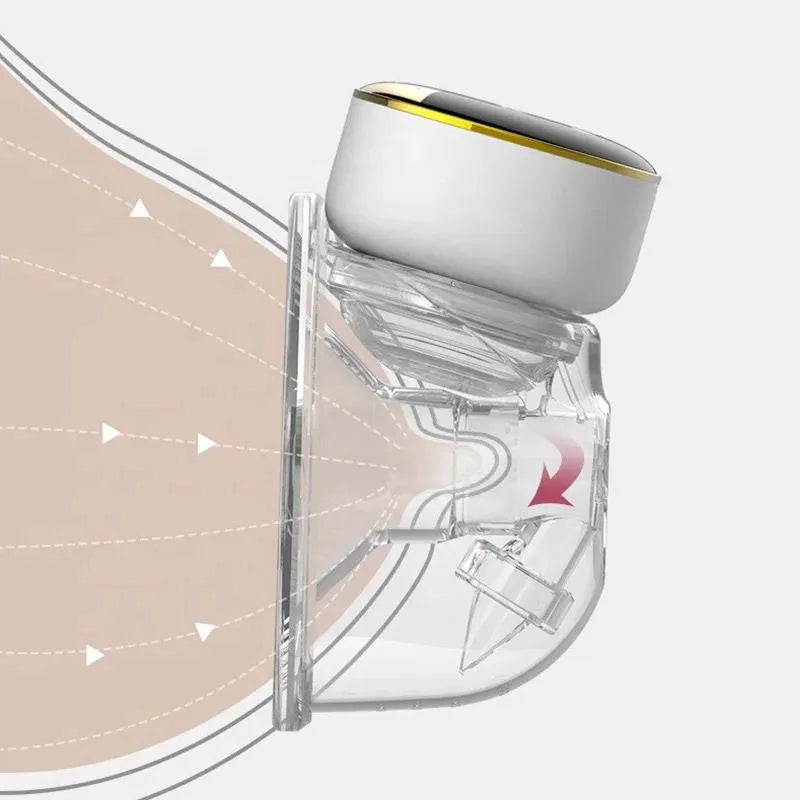 Estractor De Leche Portátil Manos Libres Pantalla Led Tactil