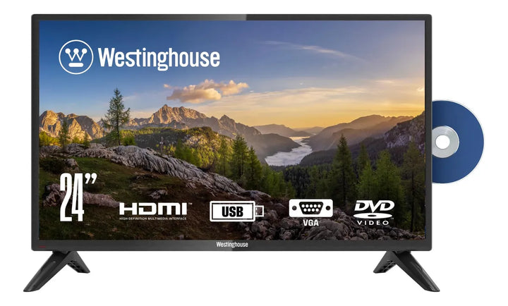Televisor 24 Pulgadas Led Hd Con Dvd Integrado Hdmi Usb