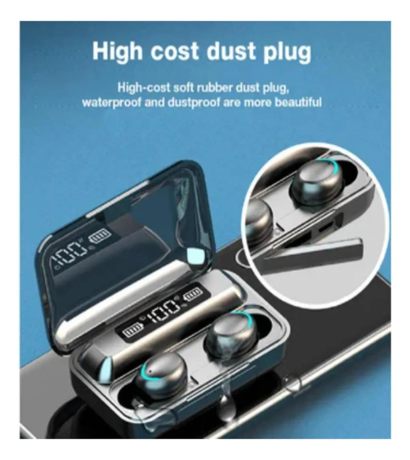 Audifonos Realme F9 Inalámbricos Bluetooth 5.0 Generico Negro