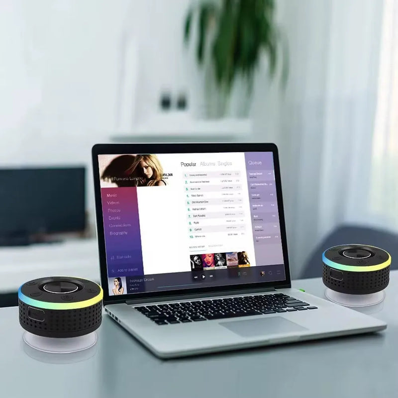 Parlante Ducha Recargable Resistente Agua Bluetooth Portatil Surtido