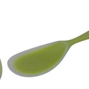 Cuchara De Silicona, Servidor Comida Mesa Y Cocina Arrocera Mango Verde Claro