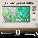 Televisor Smart 55 Crystal Du8200