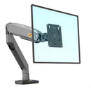 Soporte Ergonomico Monitor Grandes Pantallas Conector Usb Carbón Mate