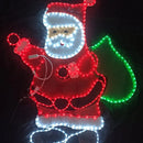 Figuras Navideñas En Luz Led Azul