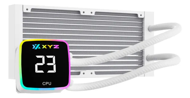 Refrigeracion Liquida Pc Xyz Aquapulse 240 White Argb