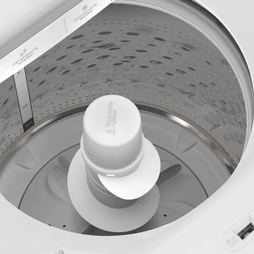 Lavadora Superior 19kg Xpert System Tapa Metálica Bl 8mwtw19 Blanco